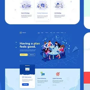 MetaMax WordPress Theme designed for SEO agencies and digital marketing services