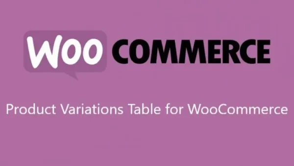 Product Variations Table for WooCommerce Plugin