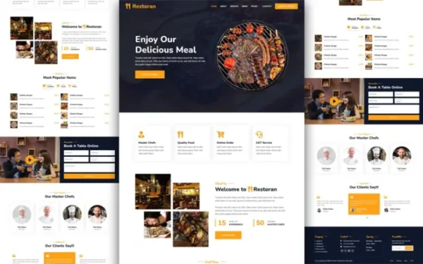 Restoran – Bootstrap Restaurant Template